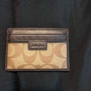 Coach credit card wallet